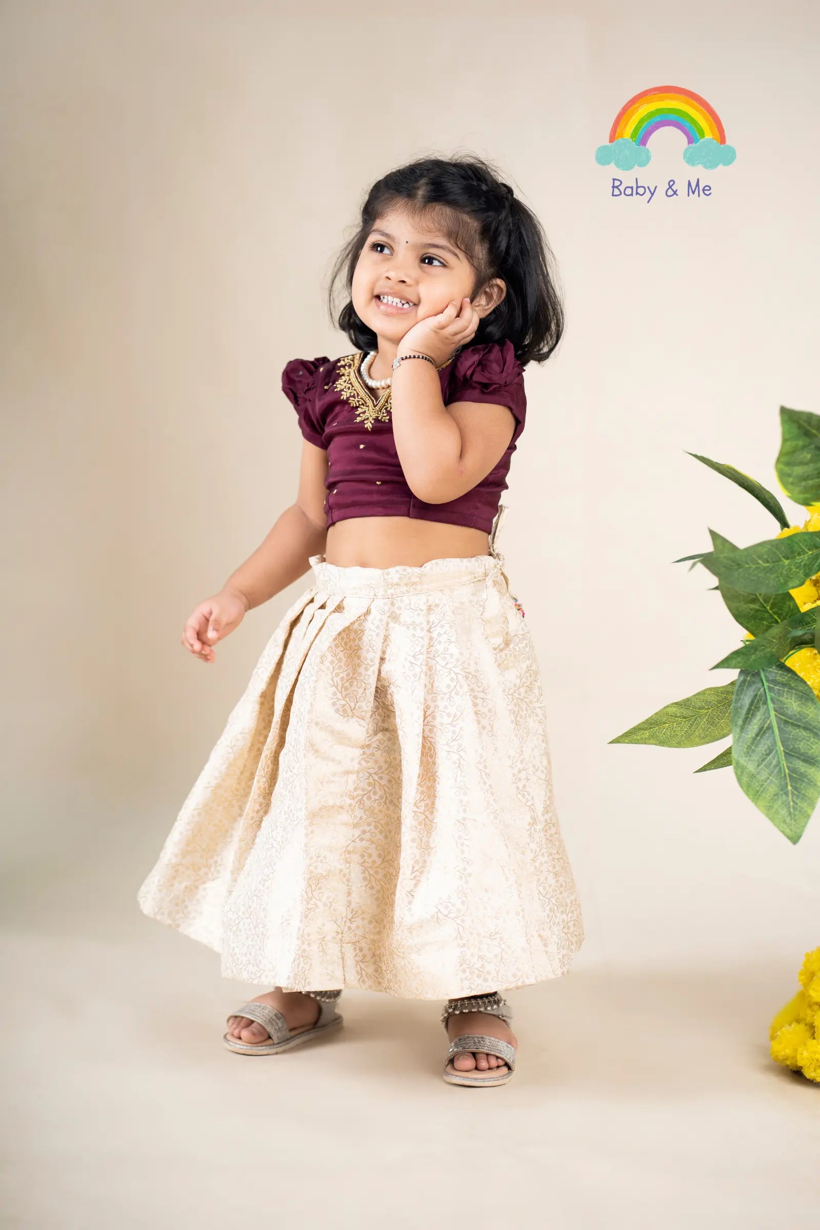 Ethnic wear for 2025 one year baby girl