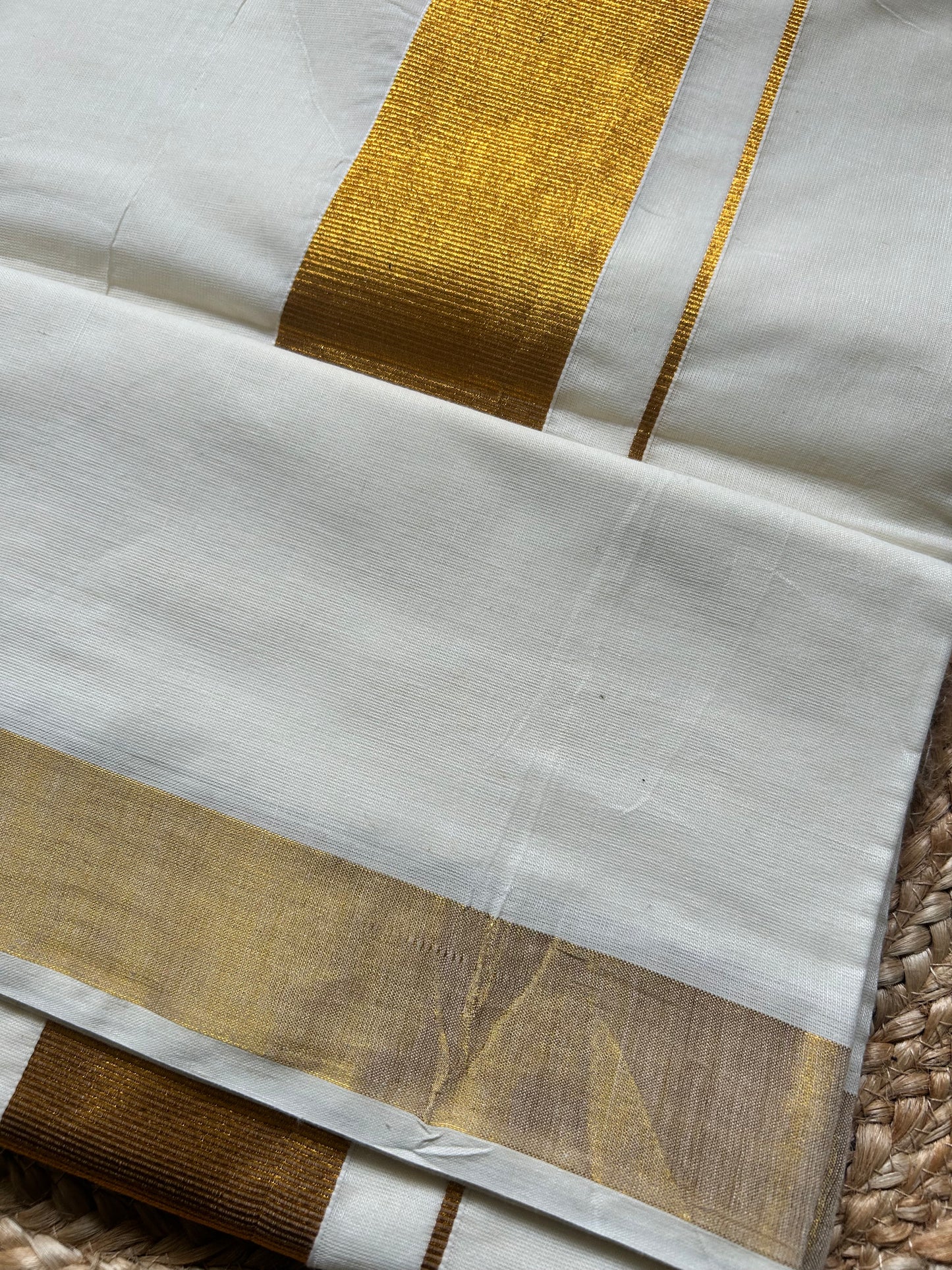 Malini - Pure Kanchi Cotton Handloom ( Kai Magga) Saree