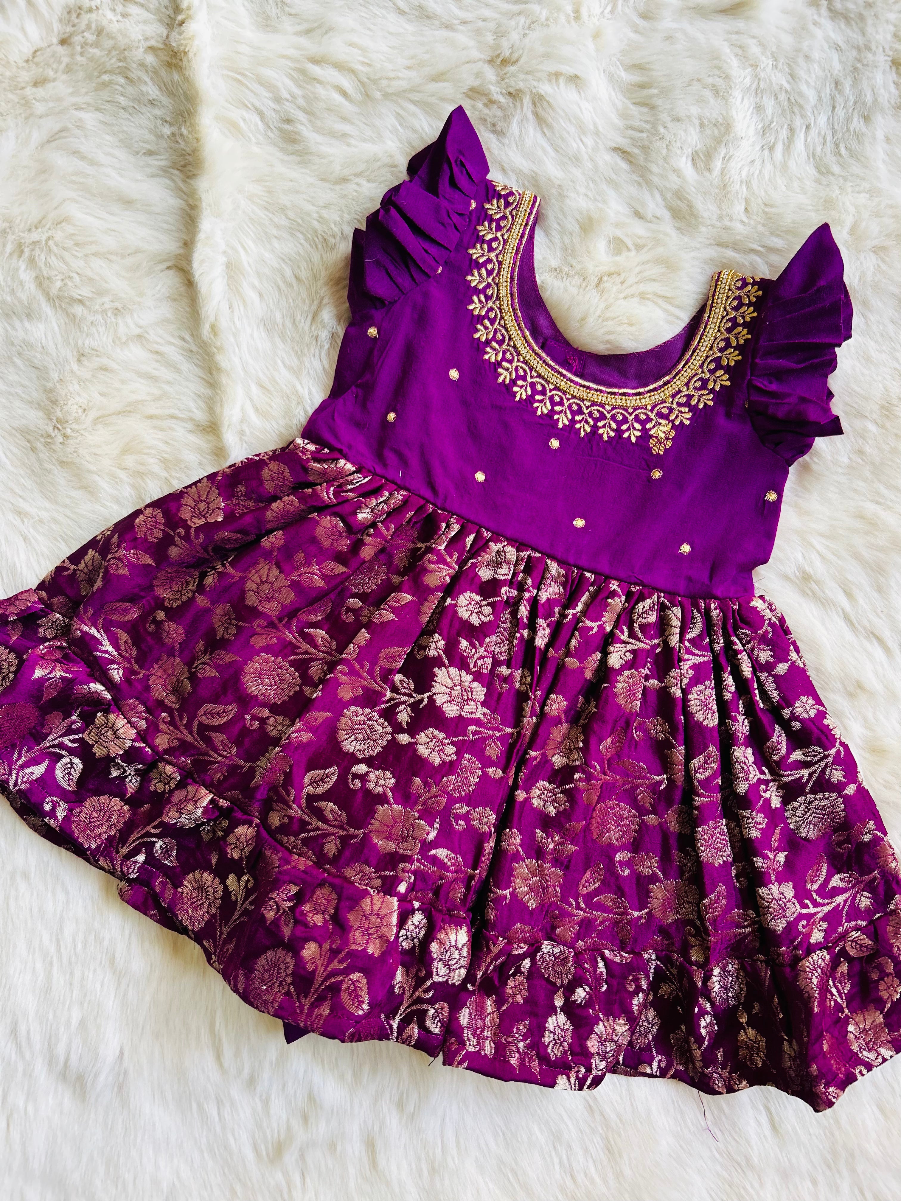 Traditional Dress Frocks For Month Baby Girl Tamil Baby Girl Dress