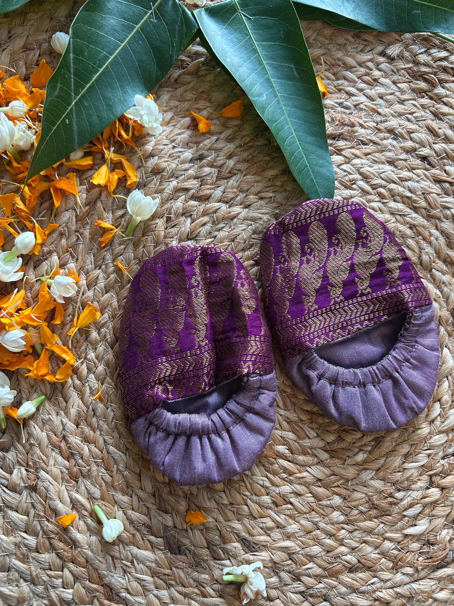 Lavender and wine Shoes for baby