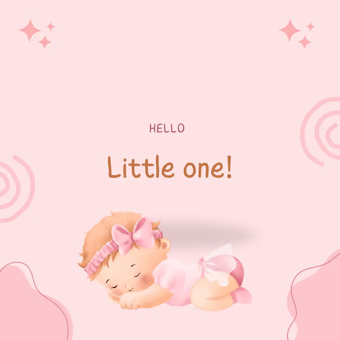 New Born Baby Girl Gift Card