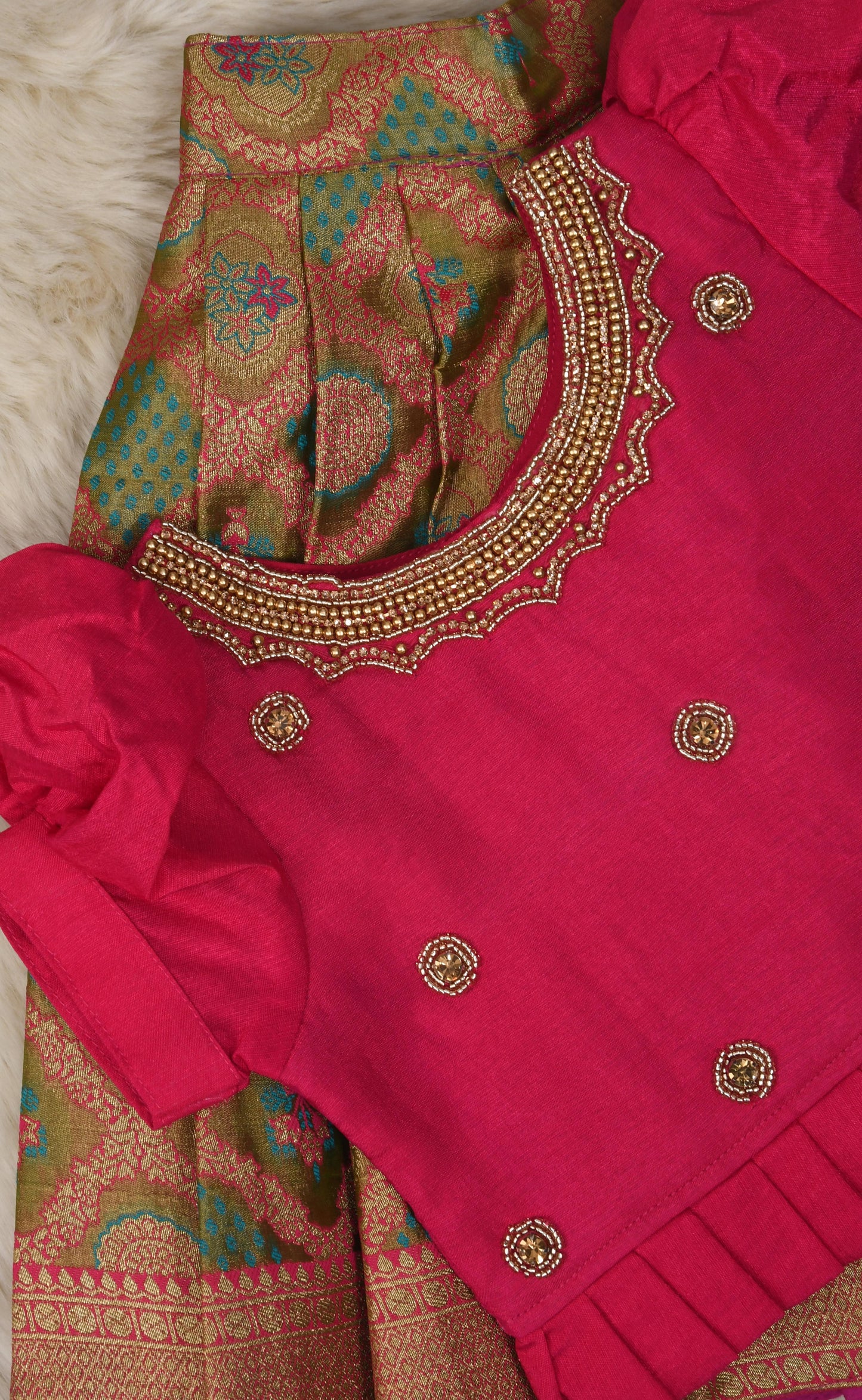 kids ethnic wear, pattu pavadai for kids, traditional dress for baby girl, ethnic wear for girls, pattu langa blouse designs for kids, baby lehenga, baby lehenga, 1st birthday dress for baby girl, baby langa blouse, lehenga choli for girls, indian dresses for girls, traditional dress for girls