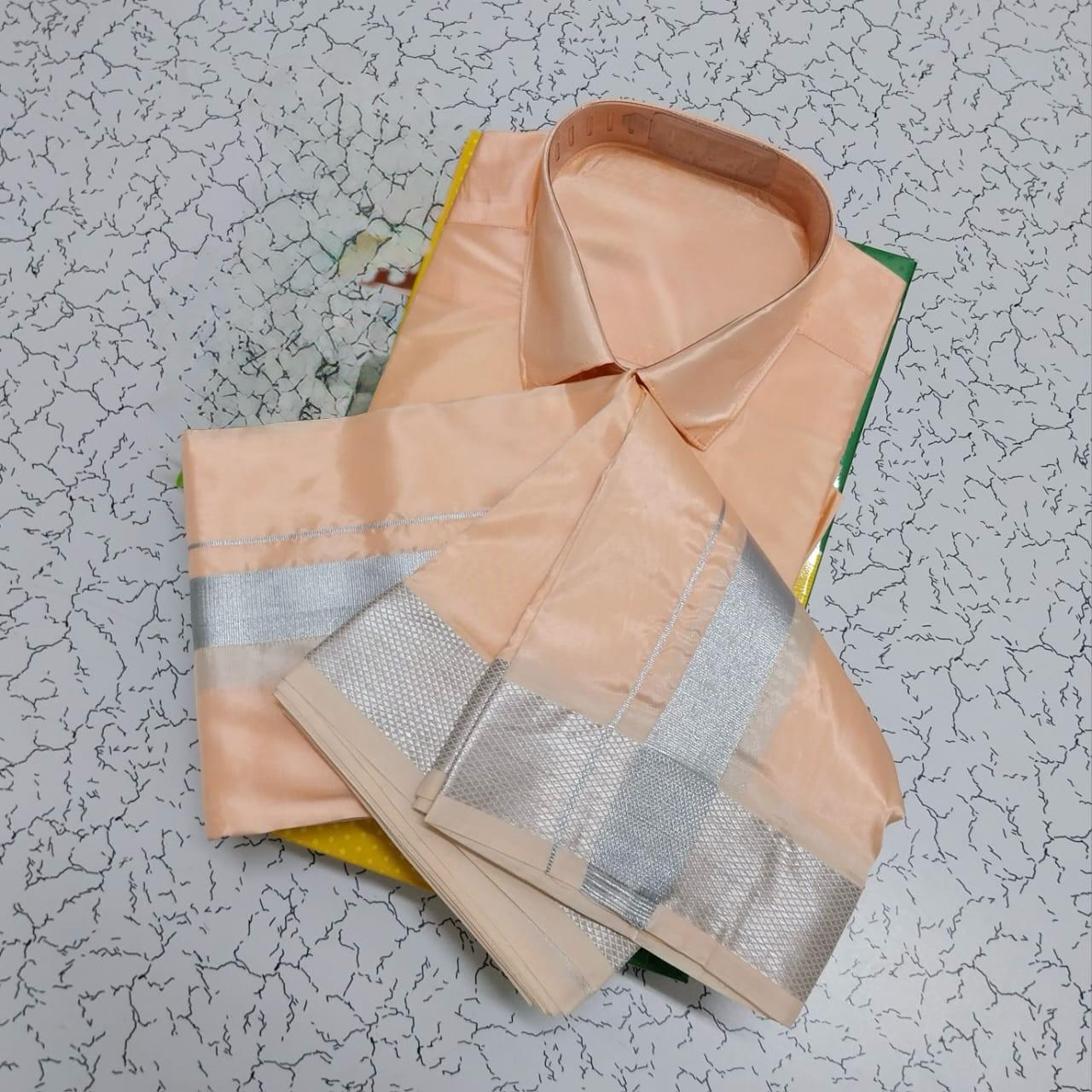 Coral - Shirt Vesti Semi-Silk for Men