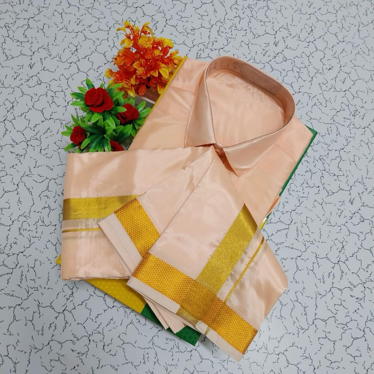 Coral - Shirt Vesti Semi-Silk for Baby Boy