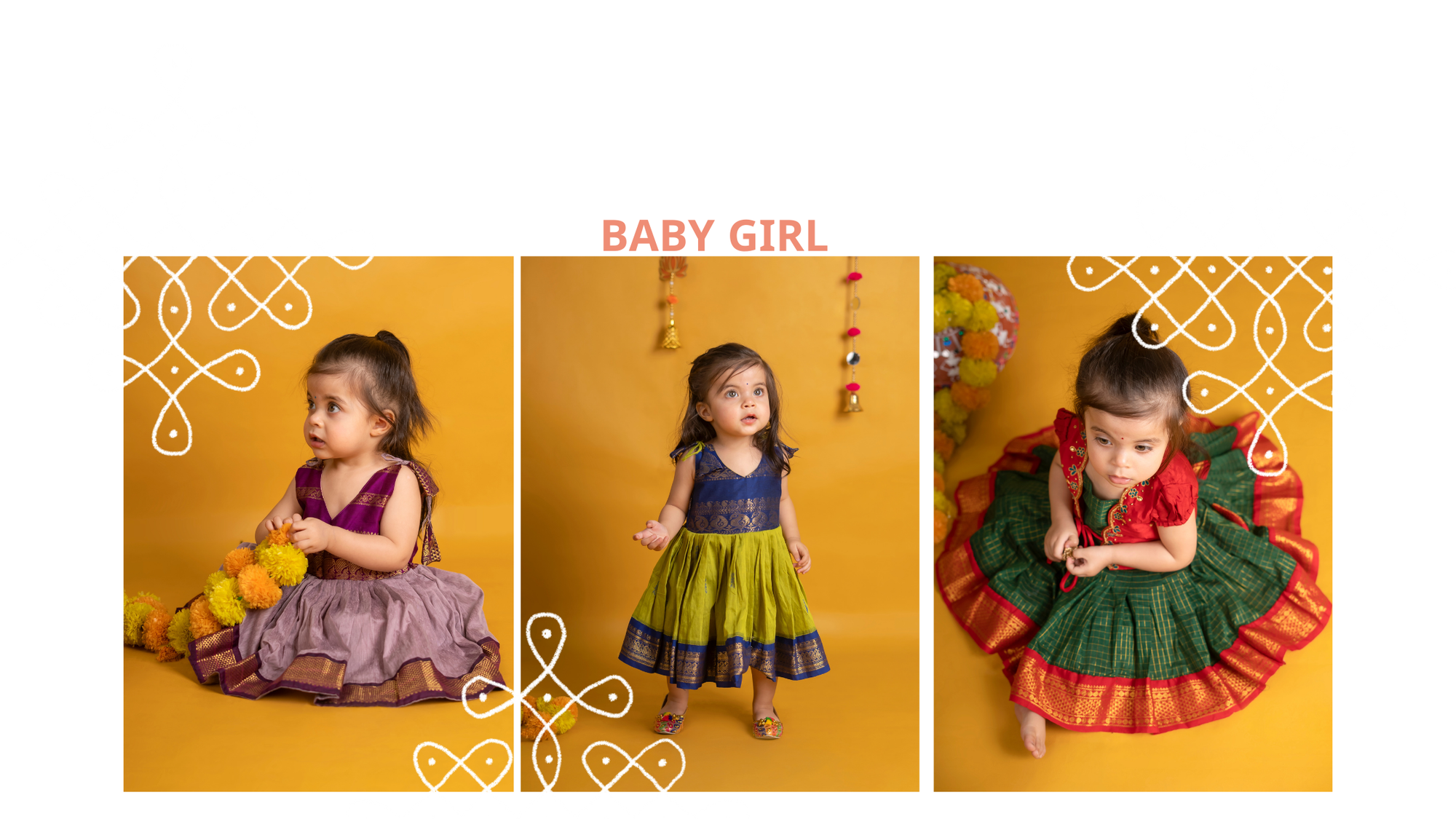 Indian Baby Dresses, Ethnic, Party and Casual – Baby&Me