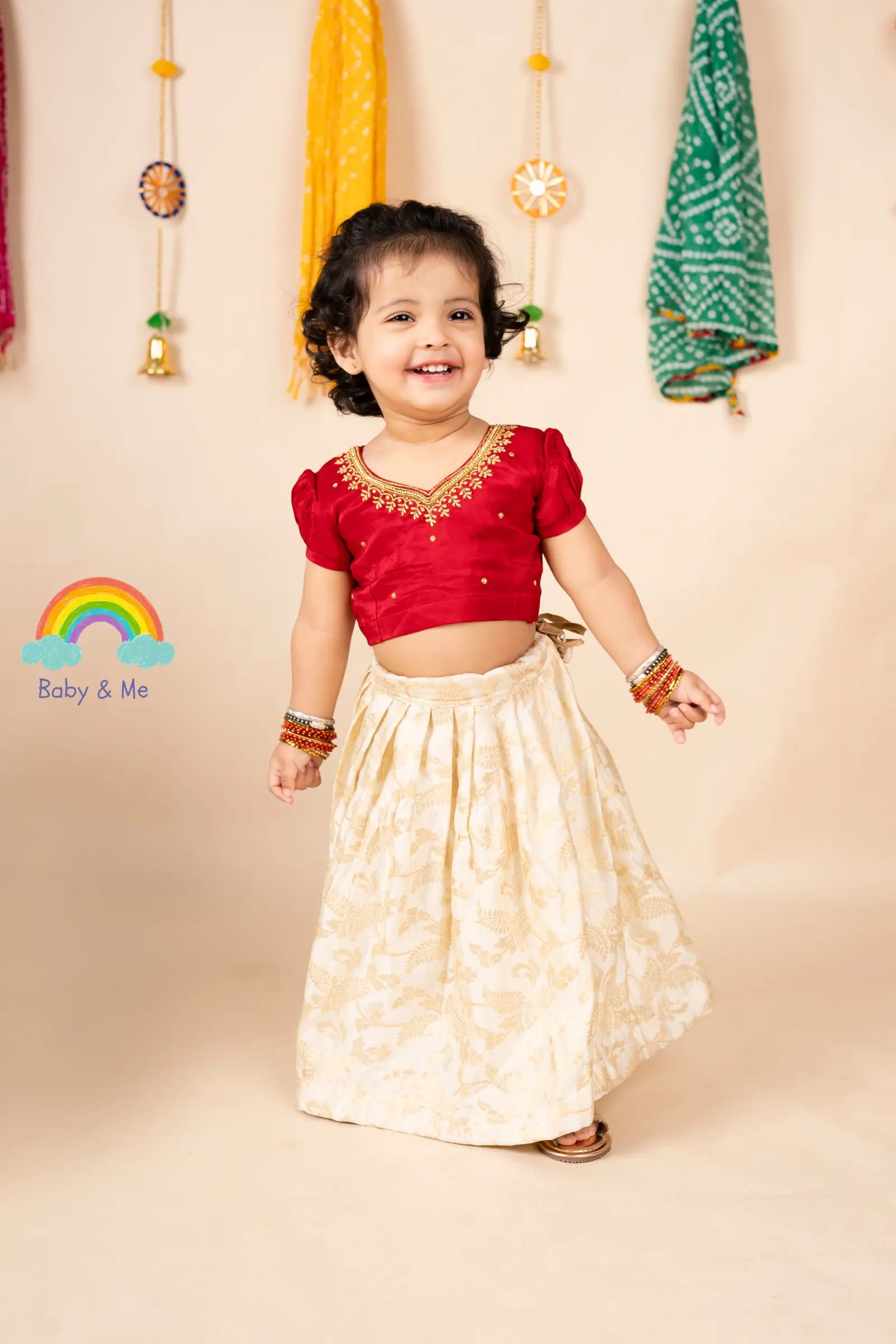 Ethnic wear for 2 year best sale girl