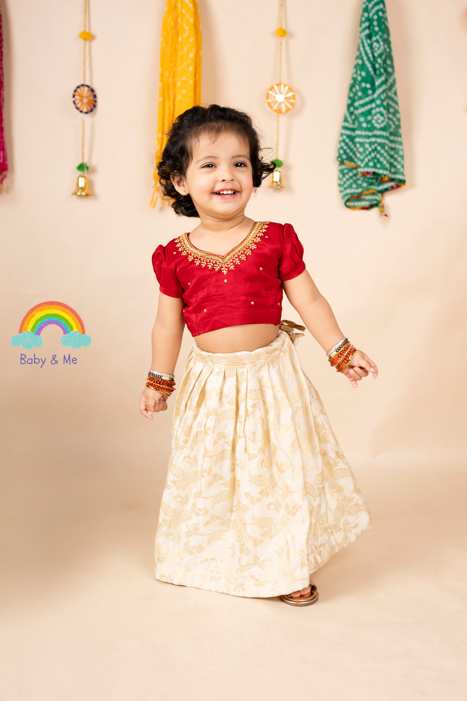 Ethnic wear for hot sale 2 year girl