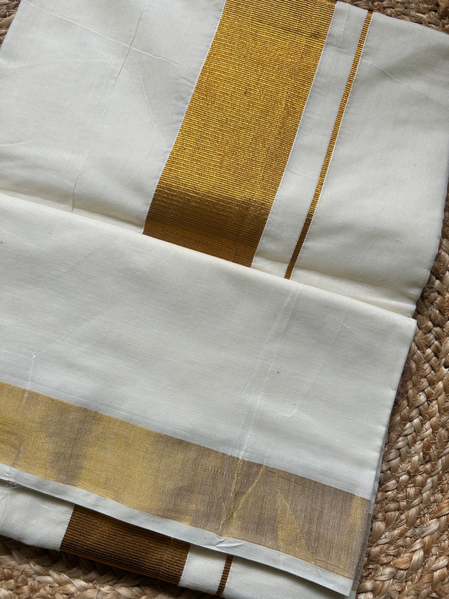 Malini - Pure Kanchi Cotton Handloom ( Kai Magga) Saree