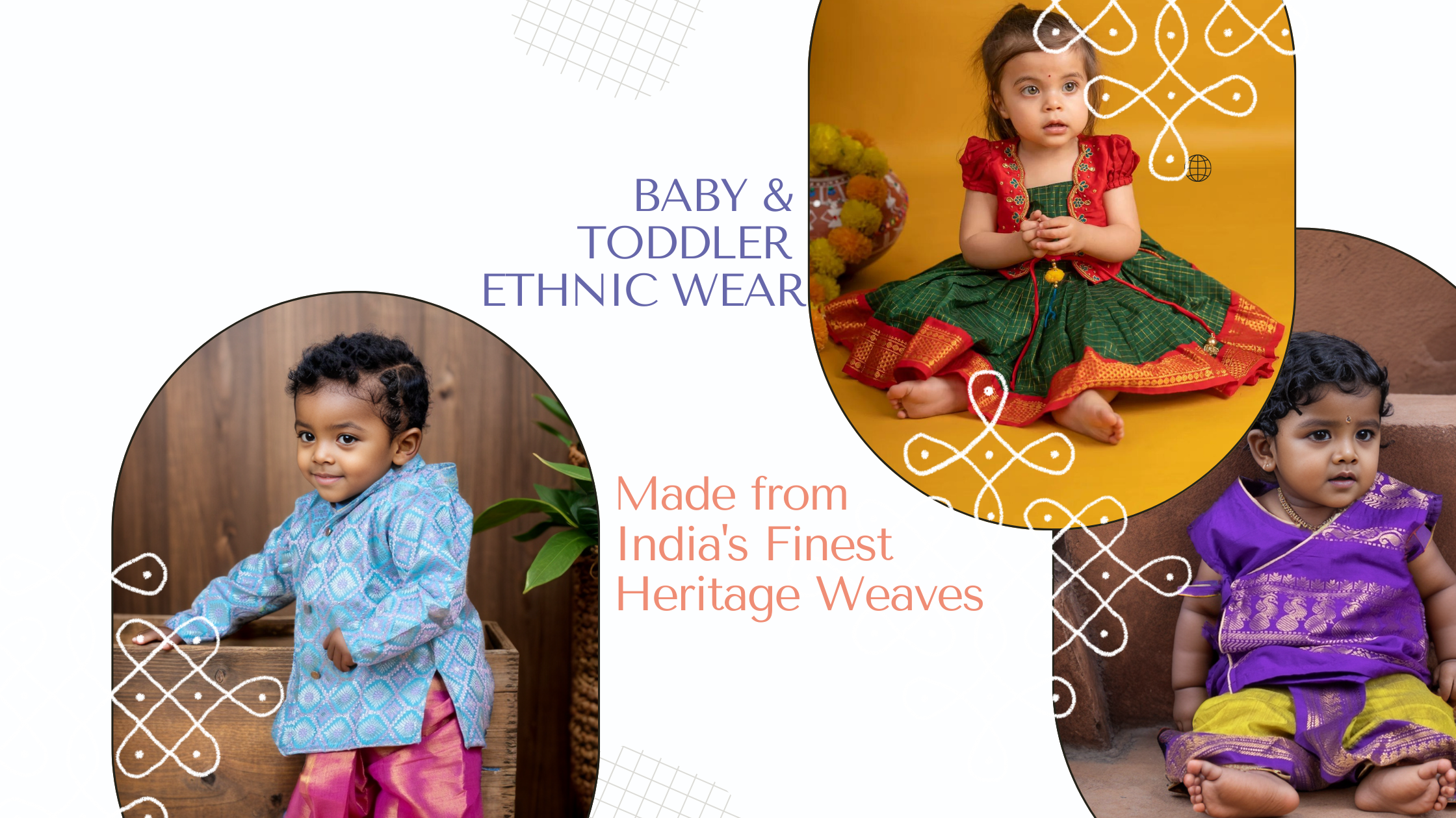 newborn baby ethnic wear