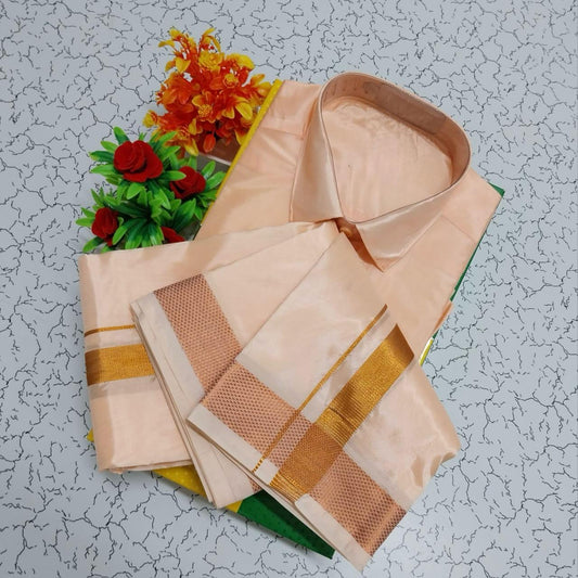 Coral - Shirt Vesti Semi-Silk for Men