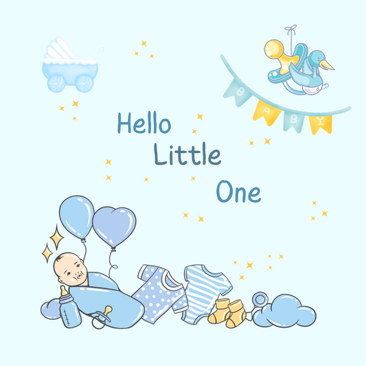 New Born Baby Boy Gift Card