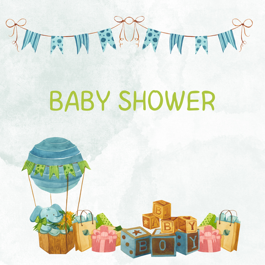 Baby Shower Girl Gift Card