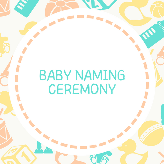 Baby Naming Ceremony Girl Gift Card