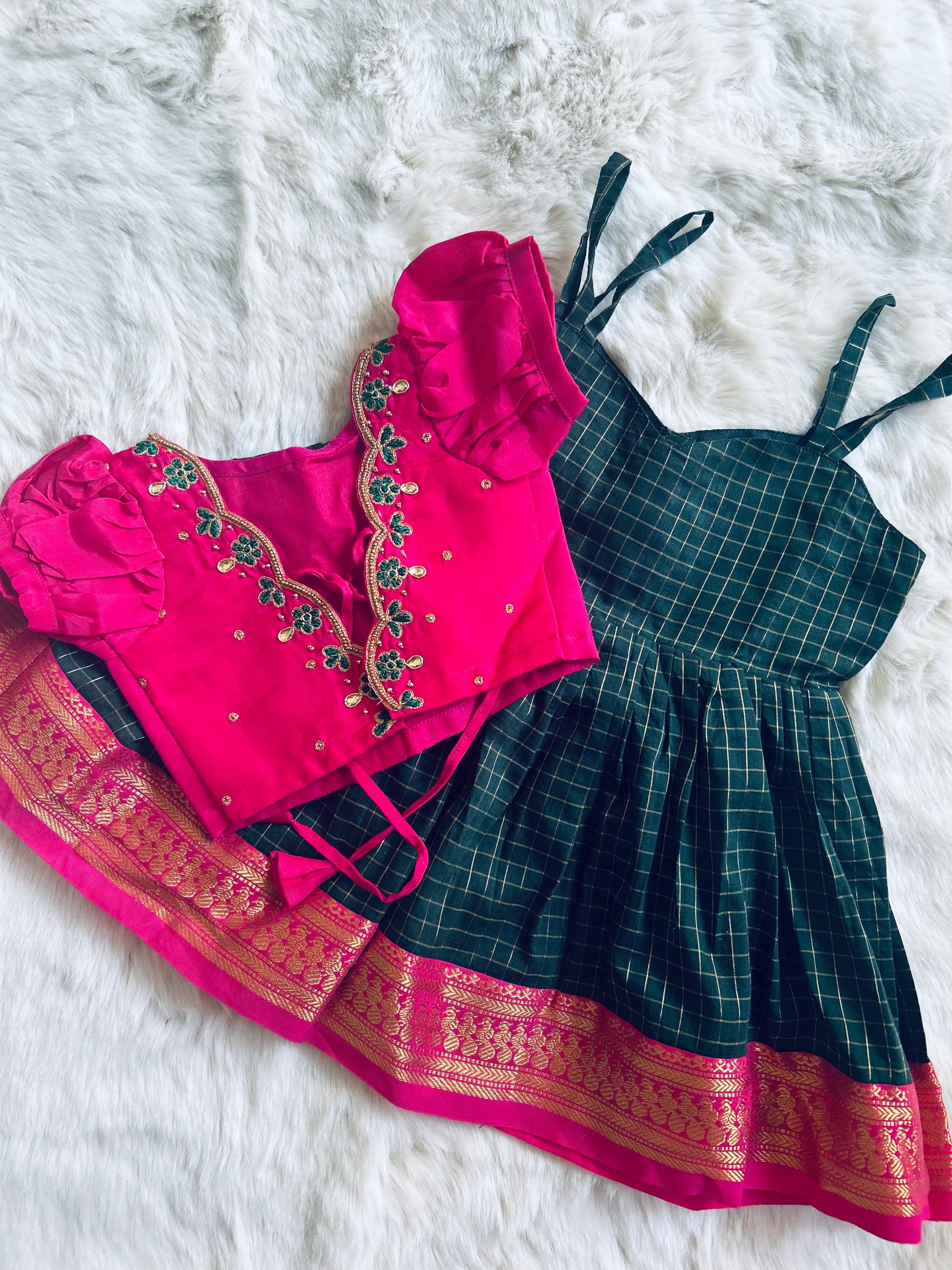 kids ethnic wear, pattu pavadai for kids, traditional dress for baby girl, ethnic wear for girls, pattu langa blouse designs for kids​, baby lehenga, baby lehenga, 1st birthday dress for baby girl​, baby langa blouse, lehenga choli for girls, indian dresses for girls, traditional dress for girls