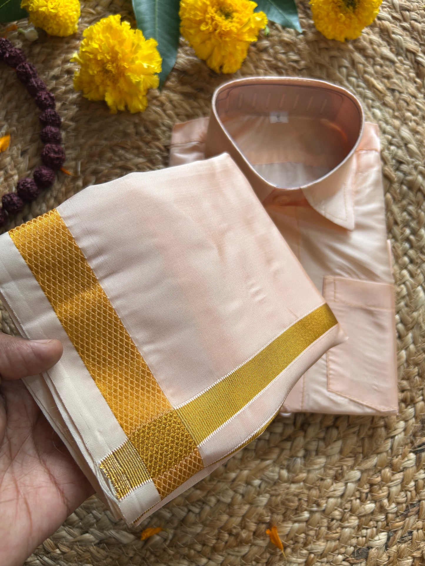 Coral - Shirt Vesti Semi-Silk for Baby Boy