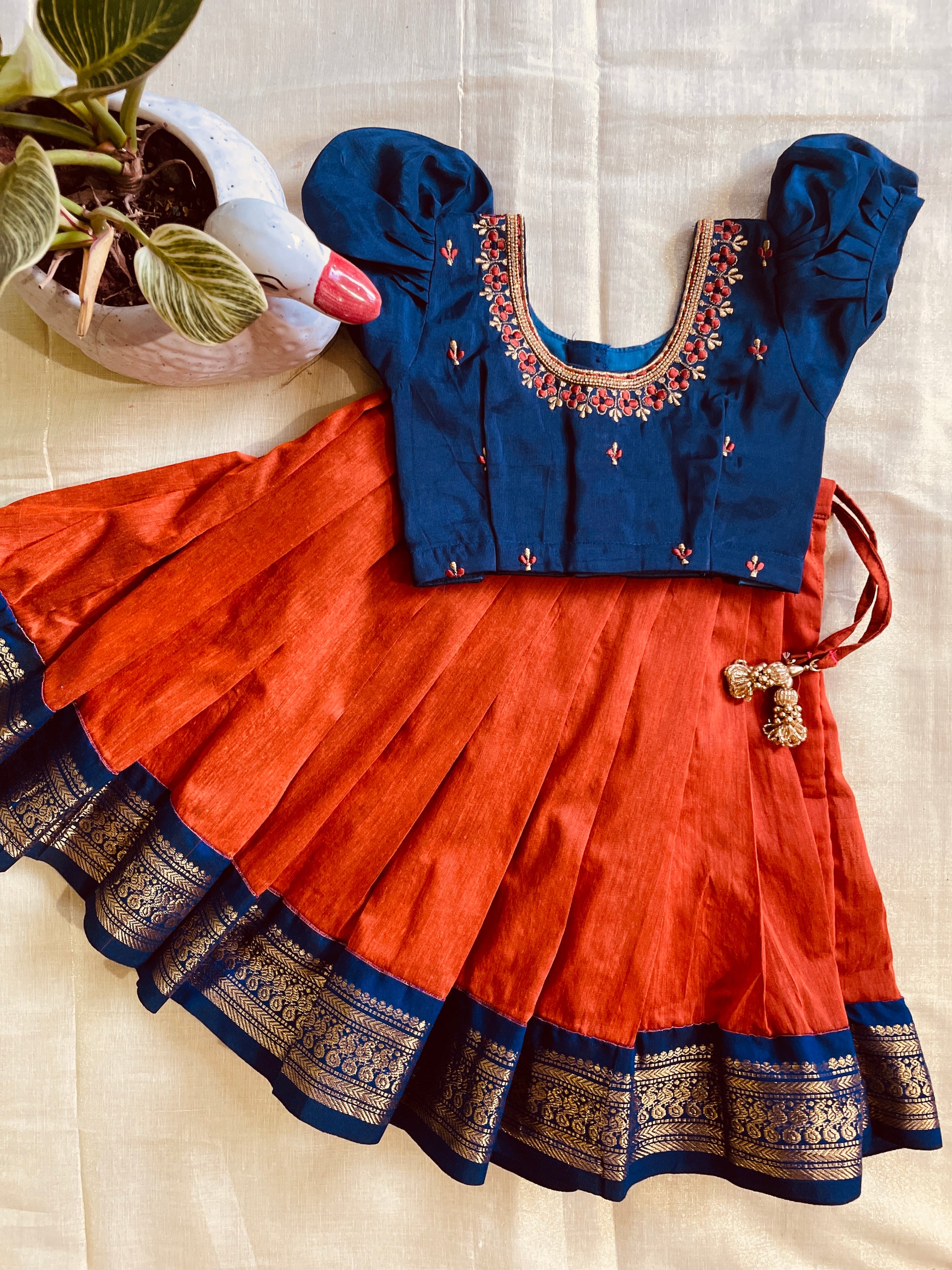 South Indian Ethnic Wear Langa Blouse