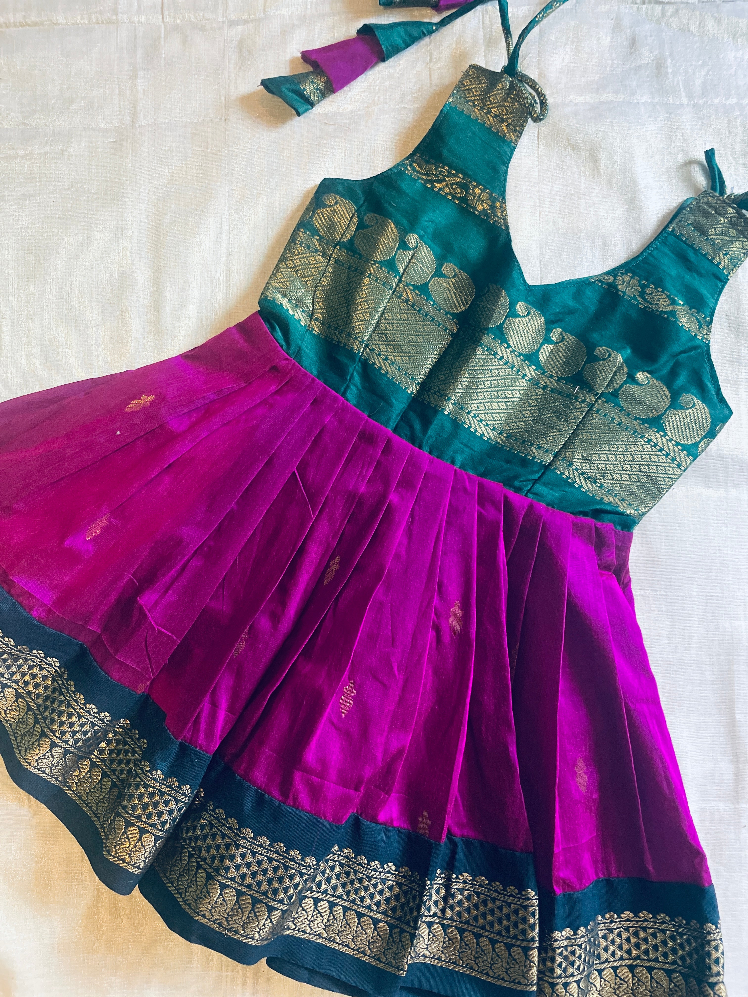 Pin by Sujatha Poojary on Kids dress patterns | Traditional baby dresses,  Kids party wear dresses, Baby girl dresses diy
