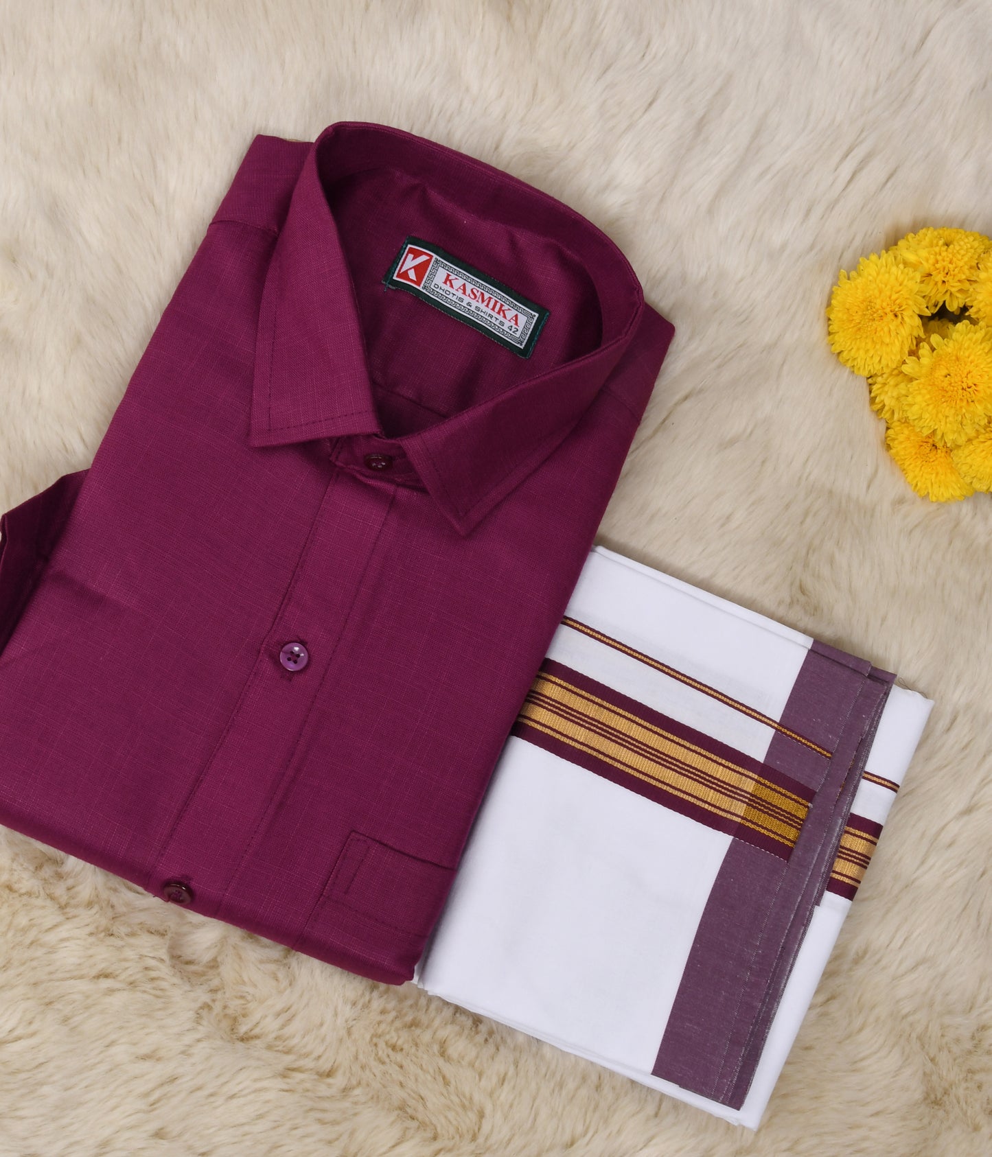 Wine and lavendar - father and son combo