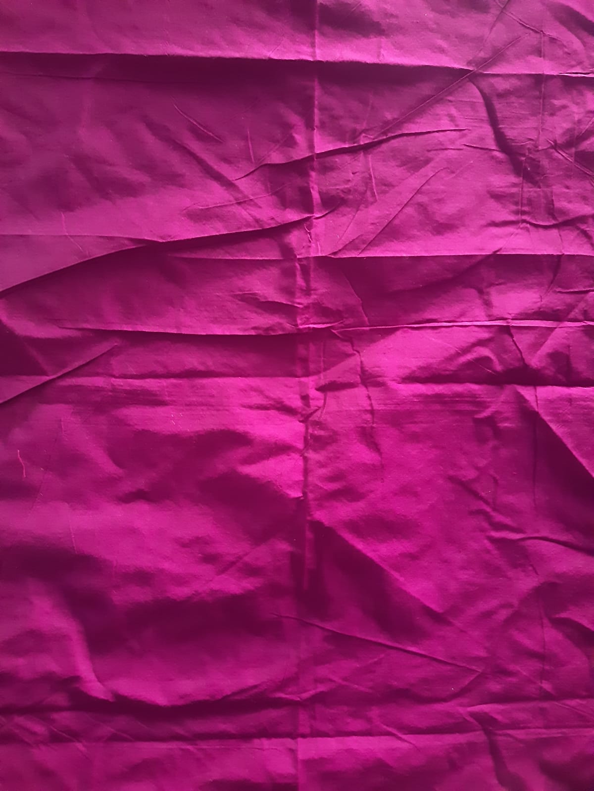 Pallu Wine and Blouse plain