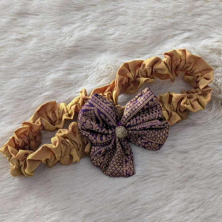 Hair band for girls, lehenga dress for girl, hair band for kids
