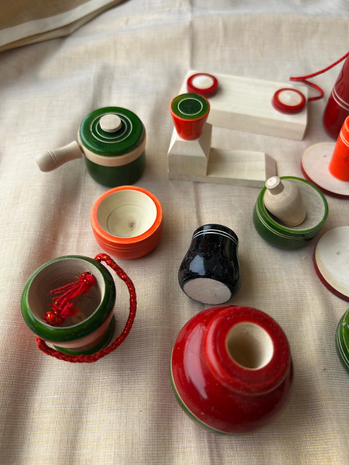 Kitchen Set for girls - sustainable wooden toys