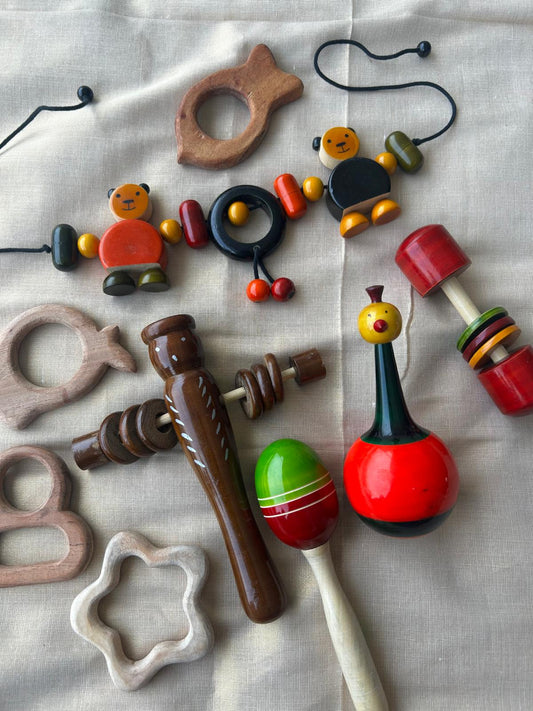 Earthy Toy Gift Set for Baby Boy and Baby Girls - Sustainable Toys [Limited Edition] New Born to 6 Months
