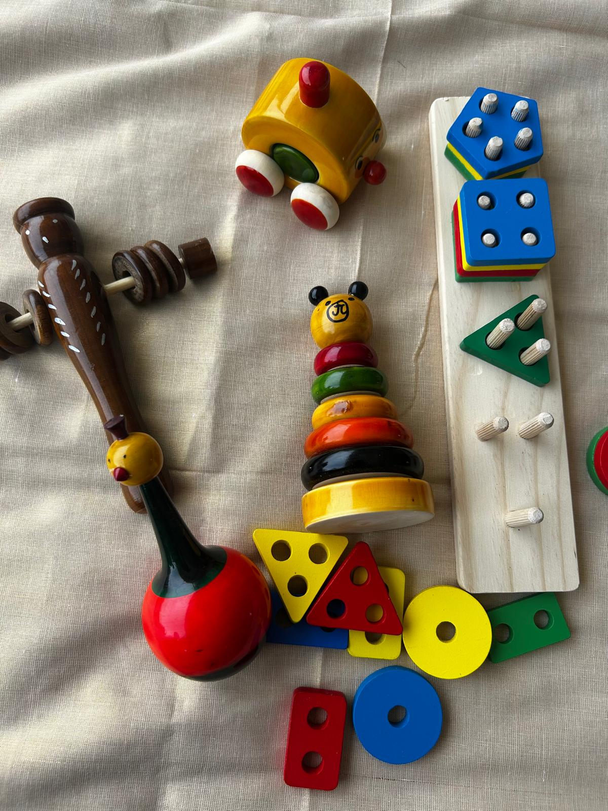 Earthy Toy Gift Set for Baby Boy and Baby Girls - Sustainable Toys [Limited Edition] 6 Months - 1 Year (Copy)