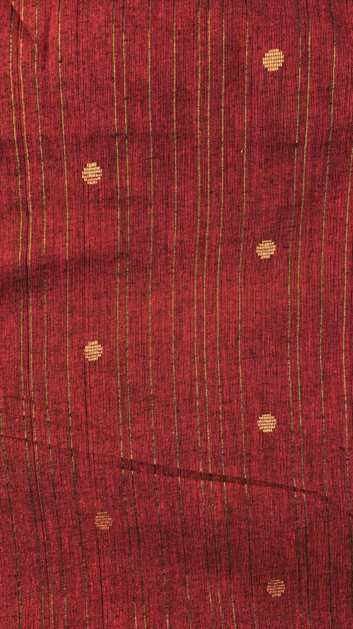 Maroon with gold stripe Traditional Kurta for baby boy ethnic top wear