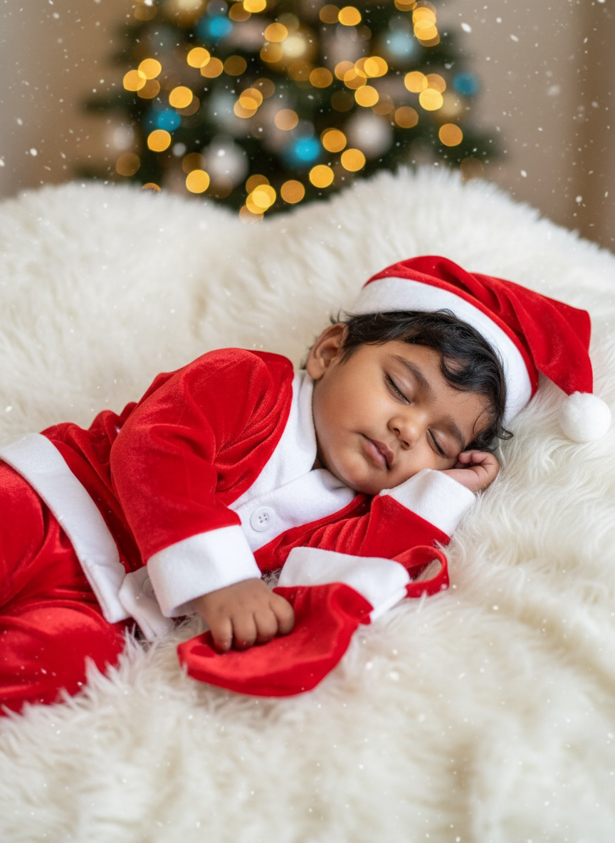 Santa Clause Dress for baby boy - Christmas Dress for kids