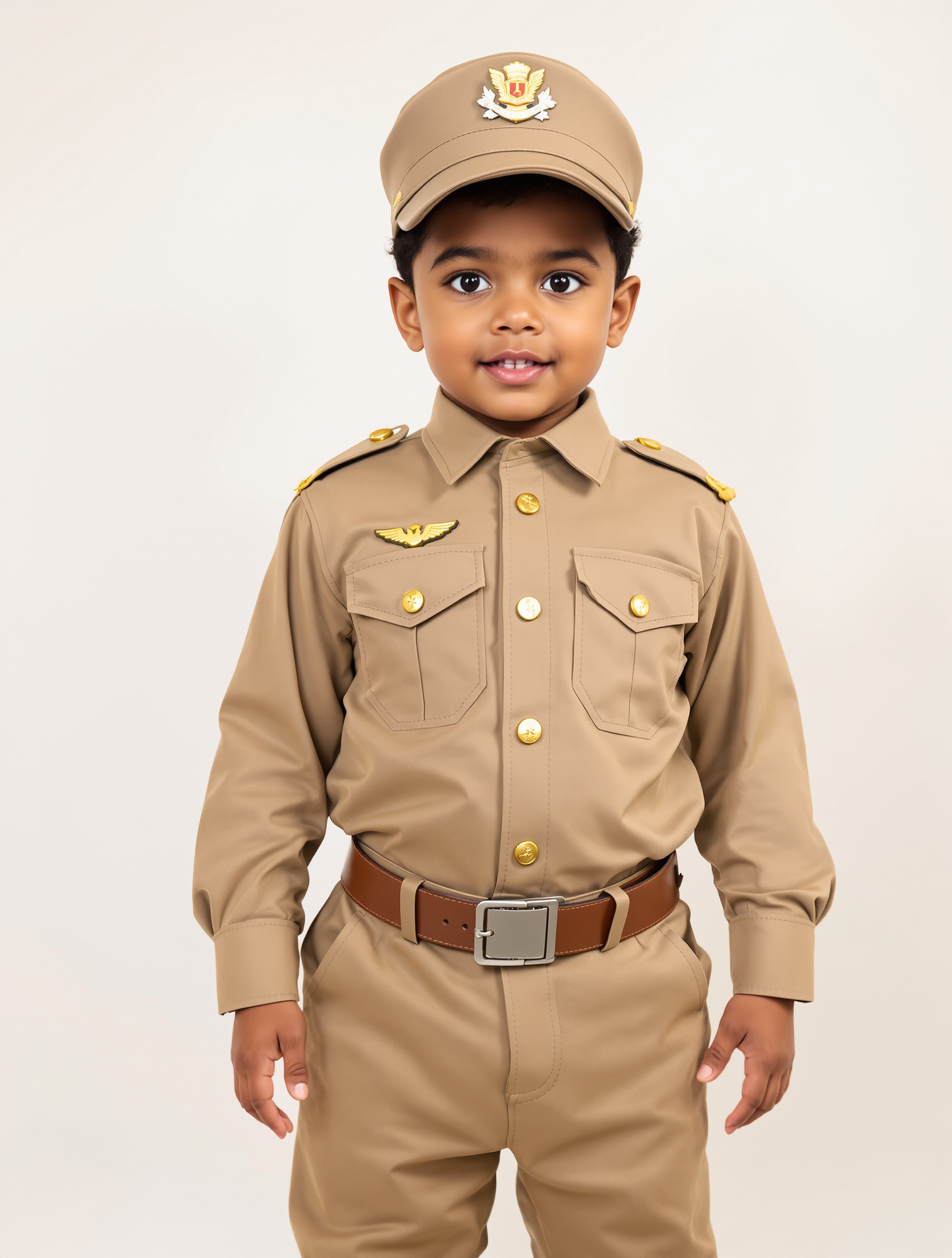 Indian Police Dress for baby boy - Fancy Dress Costume for kids