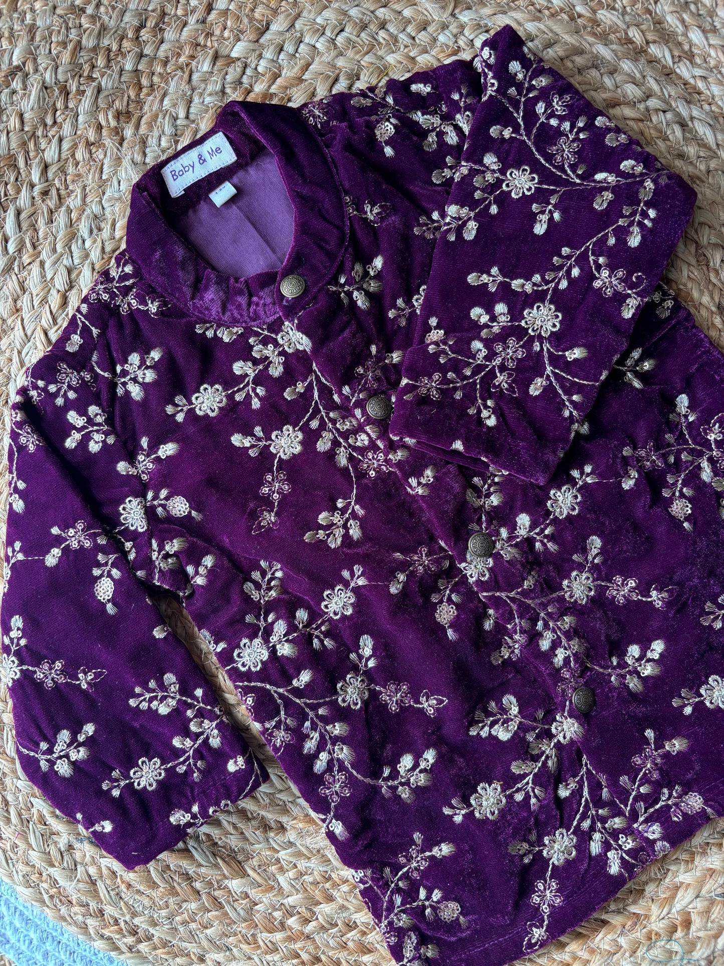 Deep wine Kurta for baby boy ethnic top wear