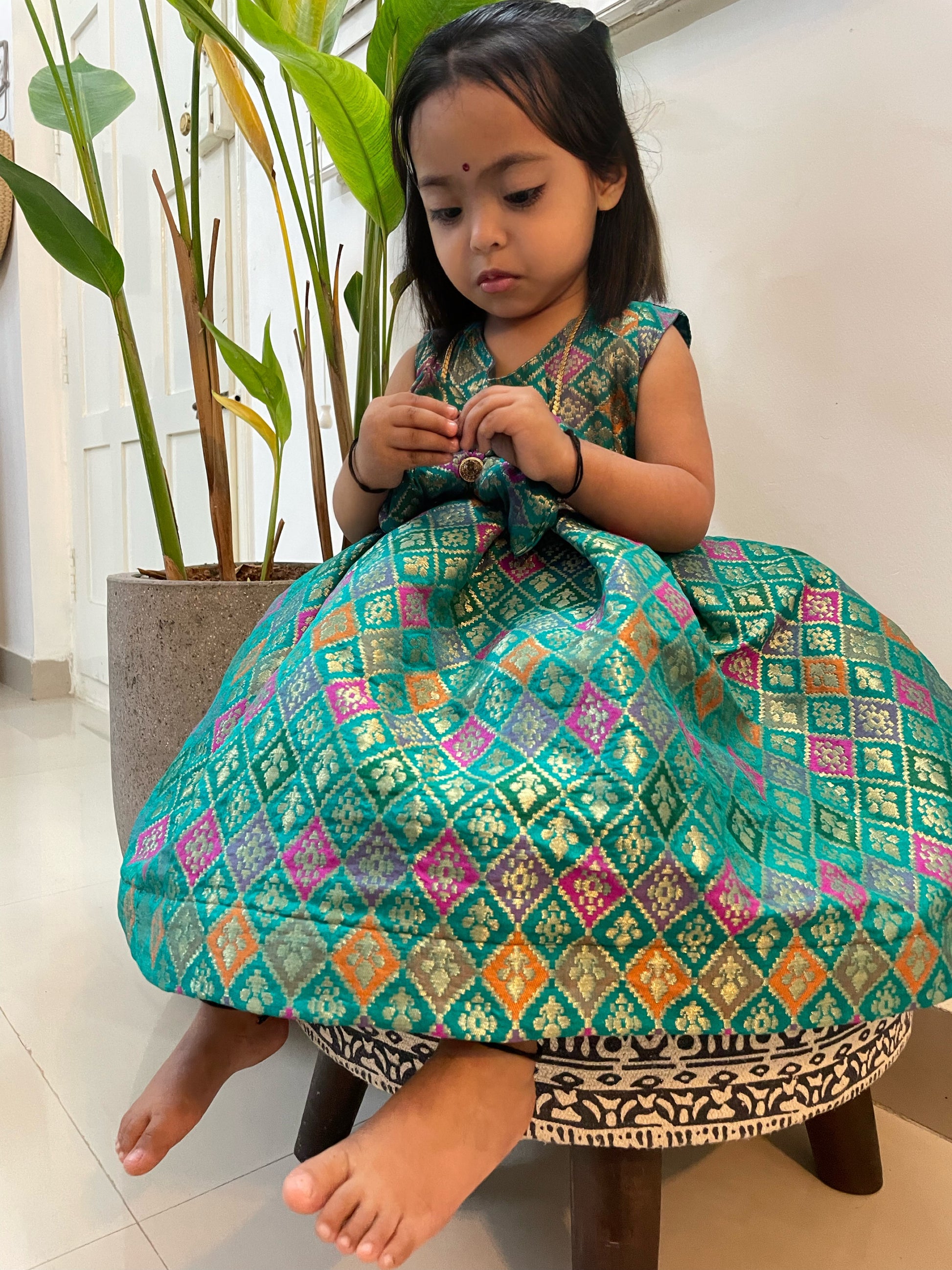 Indian Ethinc Designer Dress For Kids